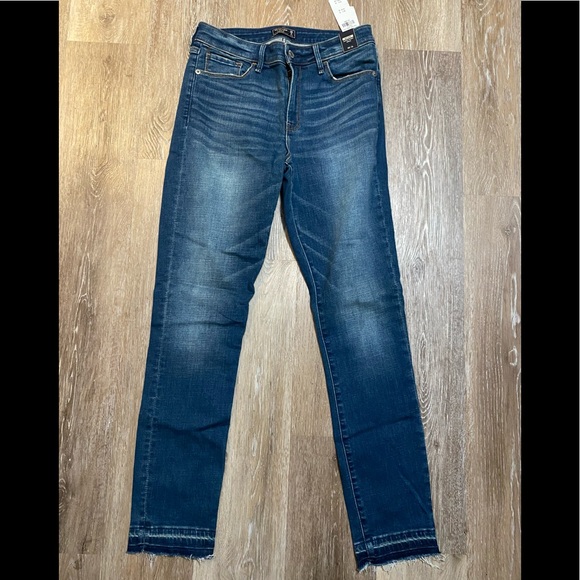Abercrombie & Fitch Denim - Abercrombie & Fitch Super skinny mid rise ankle jeans